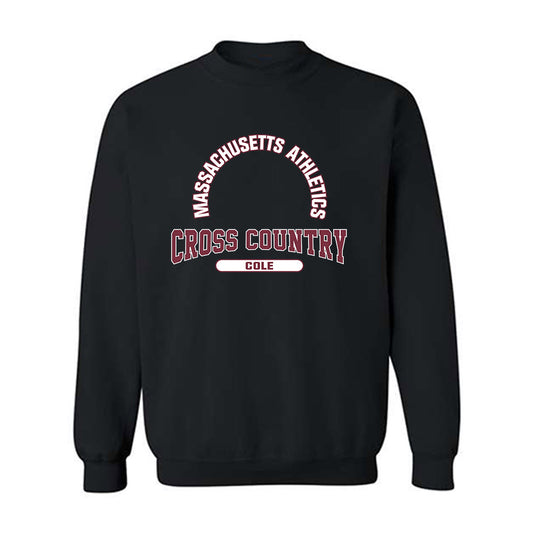 UMass - NCAA Men's Cross Country : Riley Cole - Black Classic Fashion Shersey Sweatshirt