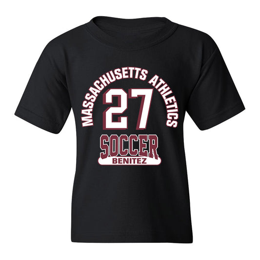 UMass - NCAA Women's Soccer : Carolina Benitez - Black Classic Fashion Shersey Youth T-Shirt