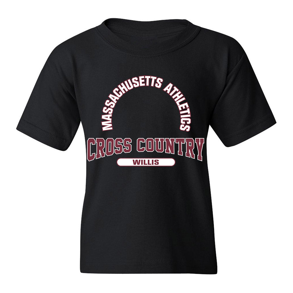 UMass - NCAA Women's Cross Country : Grace Willis - Black Classic Fashion Shersey Youth T-Shirt