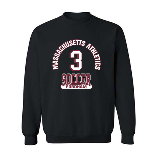 UMass - NCAA Men's Soccer : Matthew Fordham - Black Classic Fashion Shersey Sweatshirt