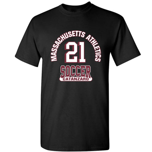 UMass - NCAA Men's Soccer : Anthony Catanzaro - Black Classic Fashion Shersey Short Sleeve T-Shirt