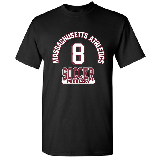 UMass - NCAA Women's Soccer : Emma Pedolzky - Black Classic Fashion Shersey Short Sleeve T-Shirt