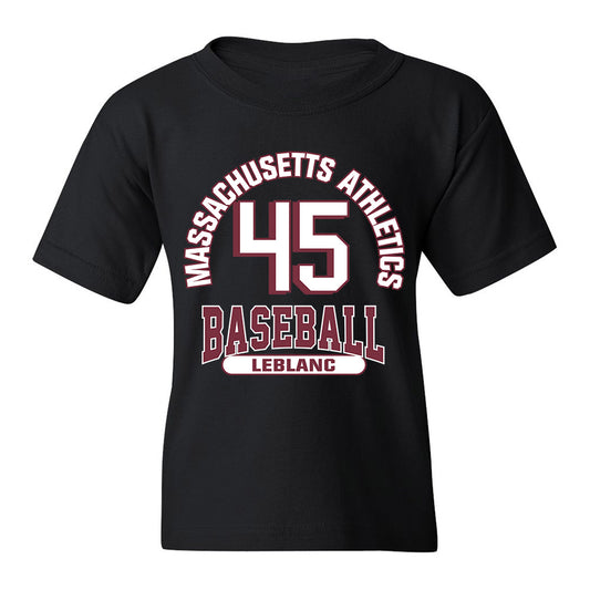 UMass - NCAA Baseball : Maxwell LeBlanc - Youth T-Shirt Classic Fashion Shersey