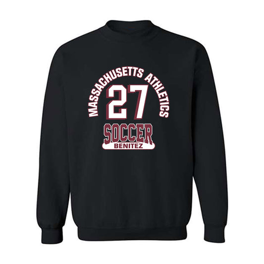 UMass - NCAA Women's Soccer : Carolina Benitez - Black Classic Fashion Shersey Sweatshirt