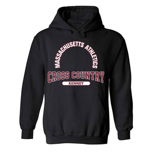 UMass - NCAA Men's Cross Country : Will Kenney - Black Classic Fashion Shersey Hooded Sweatshirt