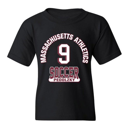 UMass - NCAA Women's Soccer : Chandler Pedolzky - Black Classic Fashion Shersey Youth T-Shirt