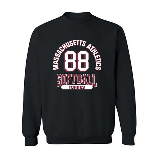 UMass - NCAA Softball : Odyssey Torres - Crewneck Sweatshirt Classic Fashion Shersey