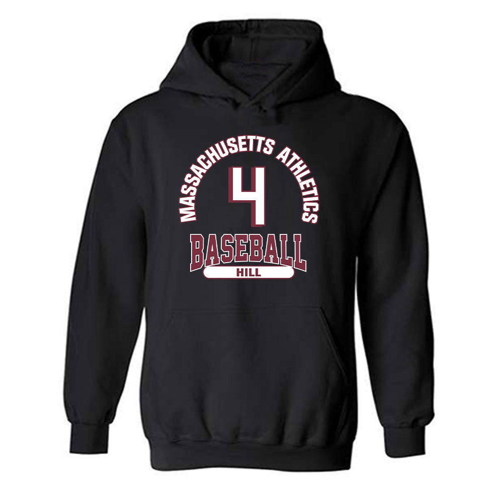UMass - NCAA Baseball : Sam Hill - Hooded Sweatshirt Classic Fashion Shersey