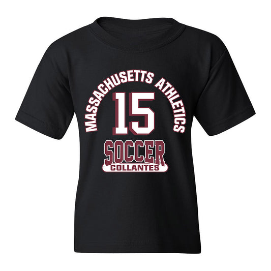 UMass - NCAA Women's Soccer : Jessica Collantes - Black Classic Fashion Shersey Youth T-Shirt