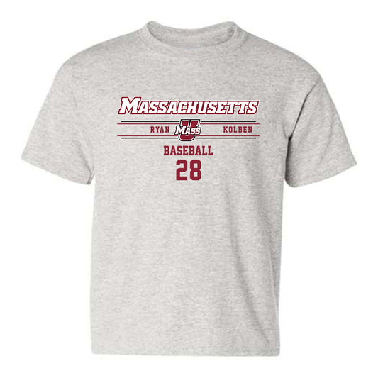 UMass - NCAA Baseball : Ryan Kolben - Youth T-Shirt Classic Fashion Shersey