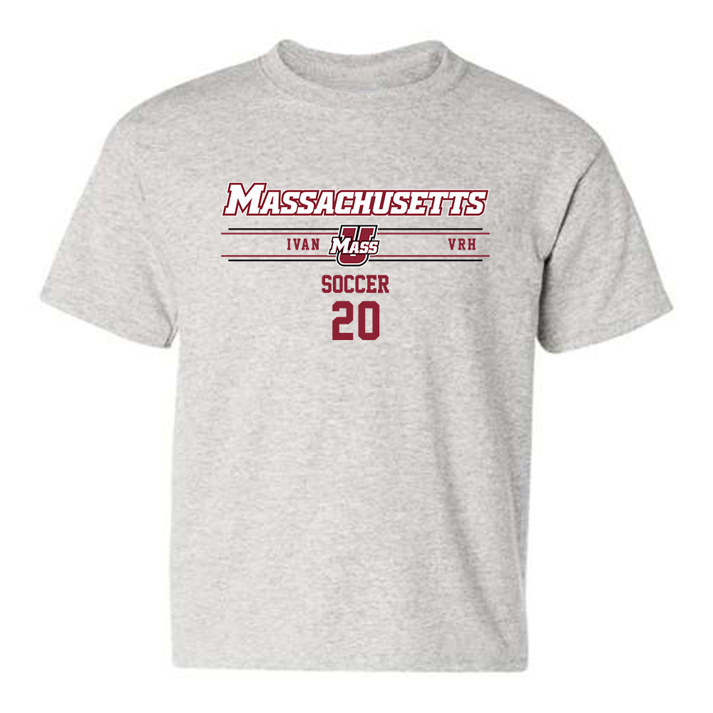 UMass - NCAA Men's Soccer : Ivan Vrh - Youth T-Shirt Classic Fashion Shersey