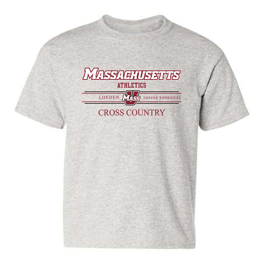 UMass - NCAA Men's Cross Country : Loeden Thayer Rodrigues - Grey Classic Fashion Shersey Youth T-Shirt