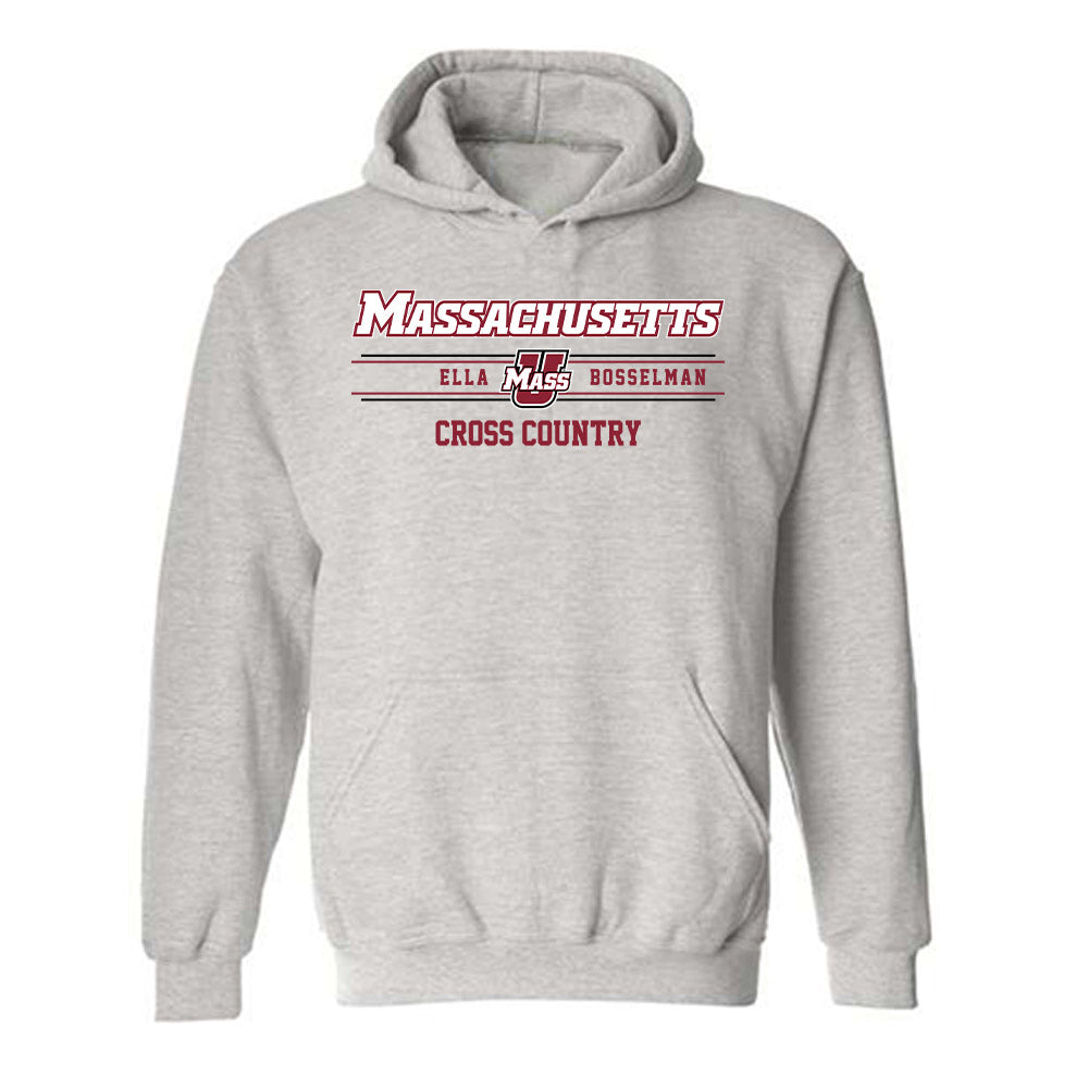 UMass - NCAA Women's Cross Country : Ella Bosselman - Hooded Sweatshirt Classic Fashion Shersey