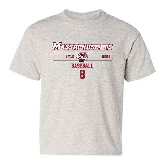 UMass - NCAA Baseball : Kyle Hoog - Youth T-Shirt Classic Fashion Shersey