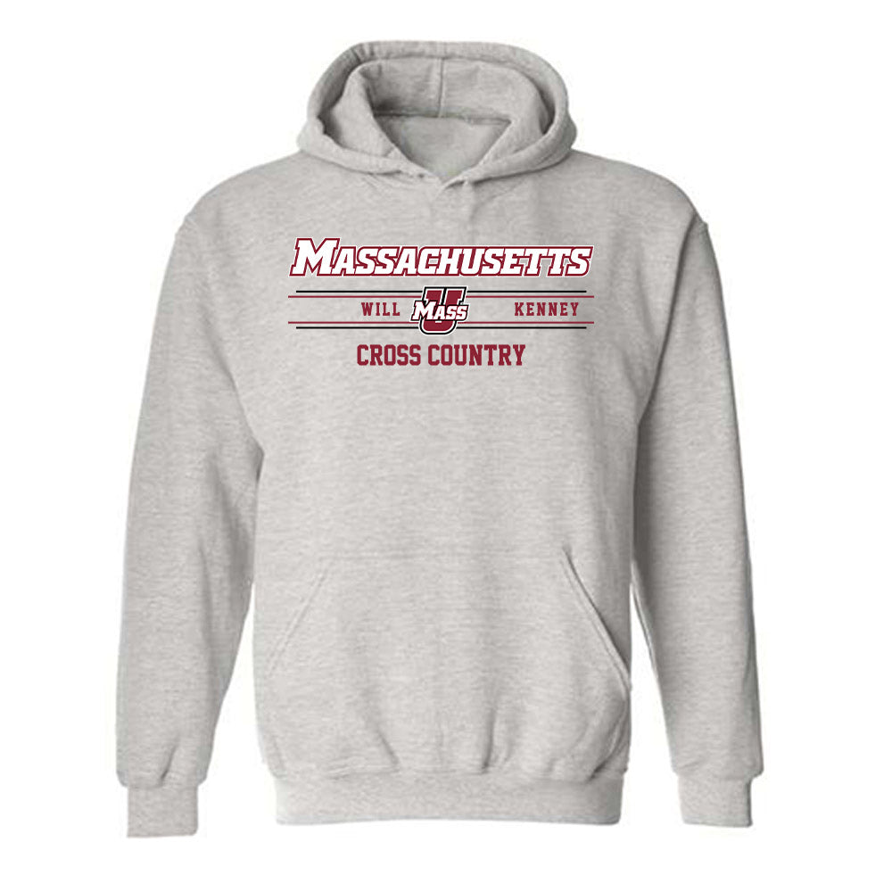 UMass - NCAA Men's Cross Country : Will Kenney - Hooded Sweatshirt Classic Fashion Shersey