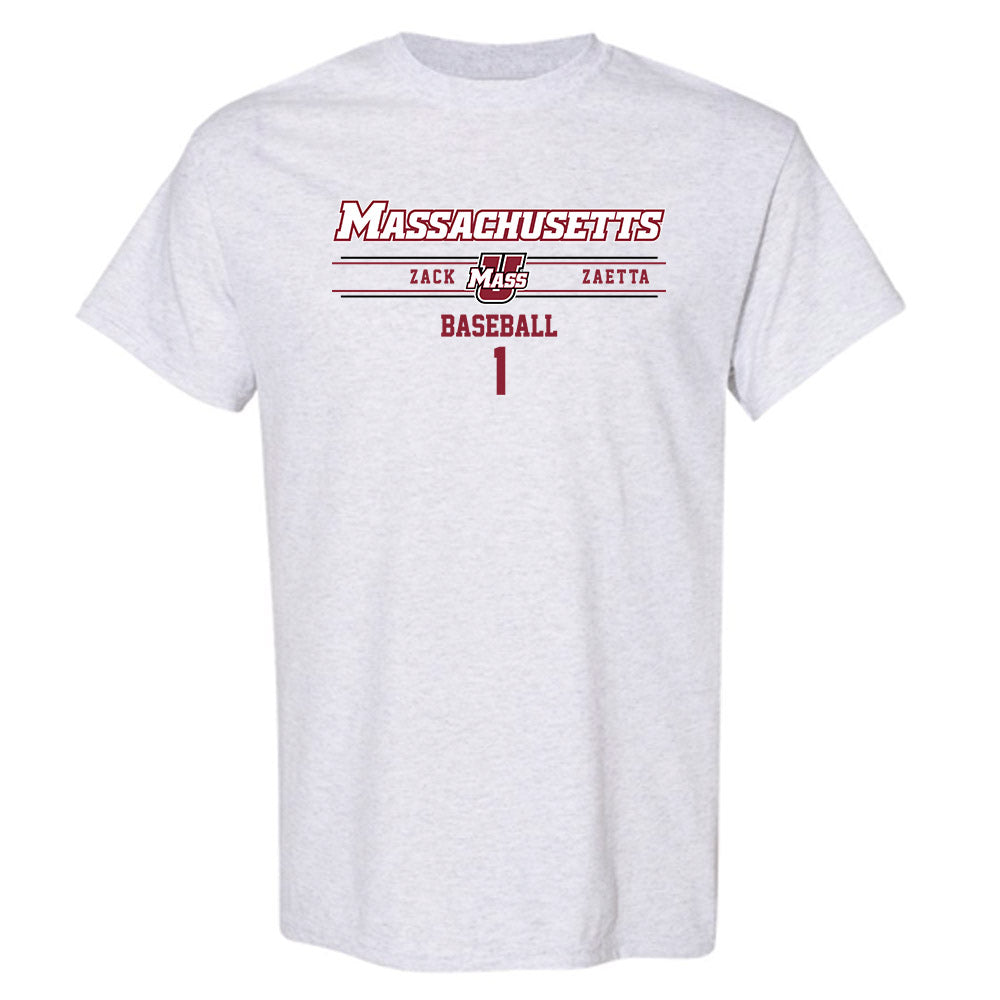 UMass - NCAA Baseball : Zack Zaetta - T-Shirt Classic Fashion Shersey