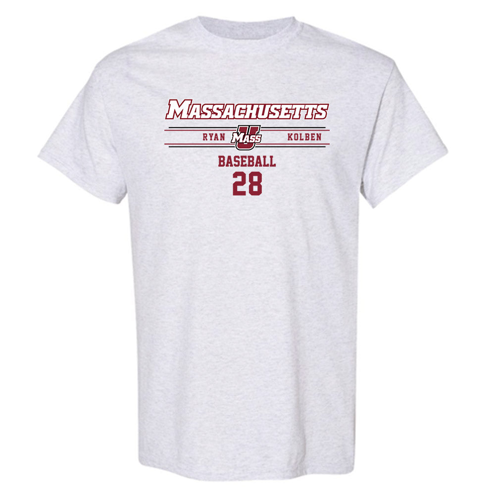 UMass - NCAA Baseball : Ryan Kolben - T-Shirt Classic Fashion Shersey