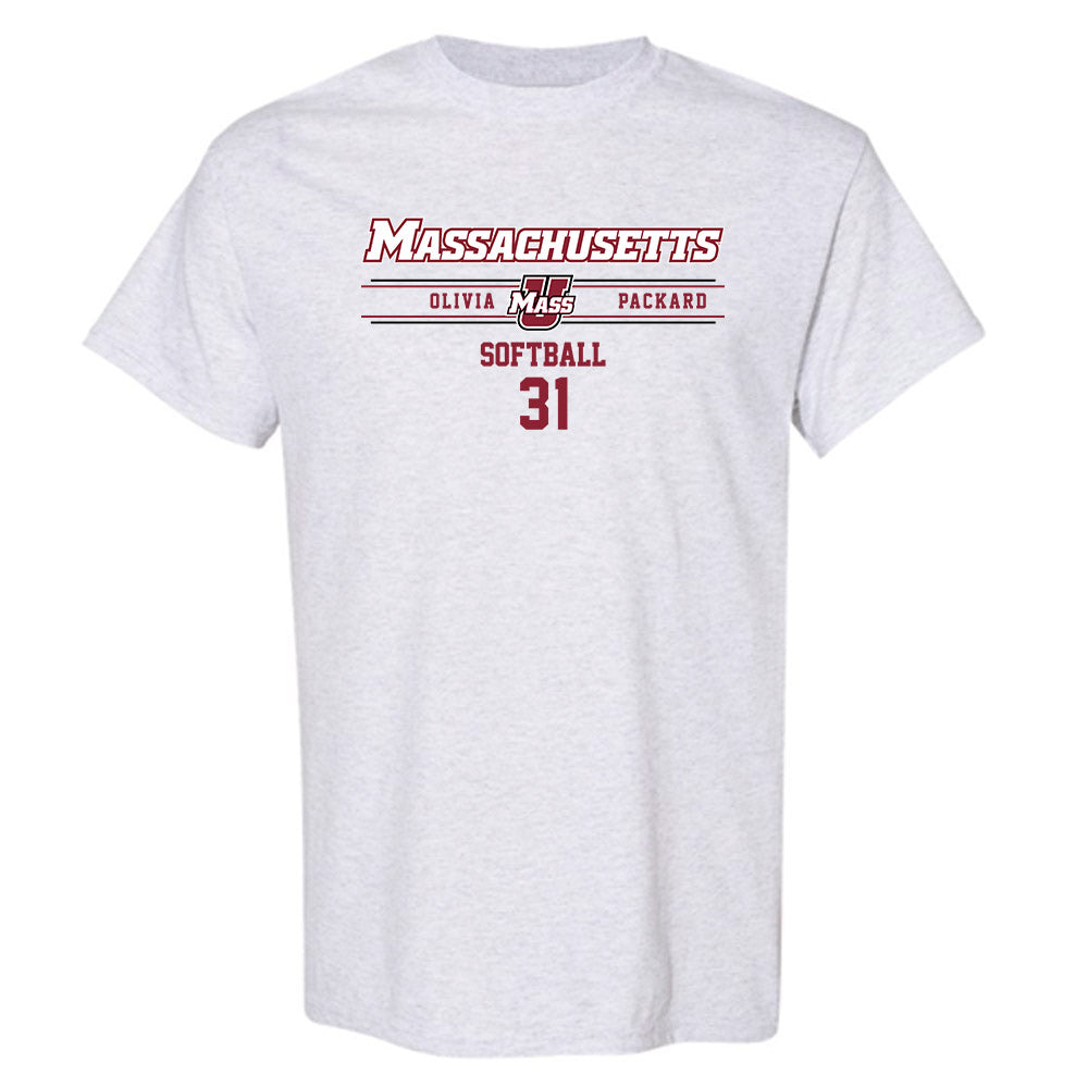 UMass - NCAA Softball : Olivia Packard - T-Shirt Classic Fashion Shersey