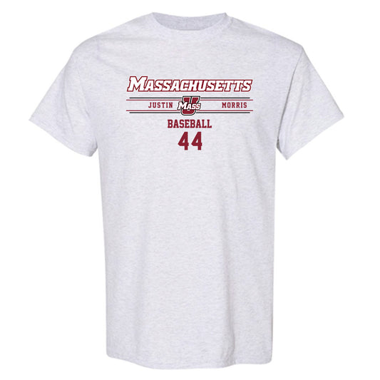 UMass - NCAA Baseball : Justin Morris - T-Shirt Classic Fashion Shersey