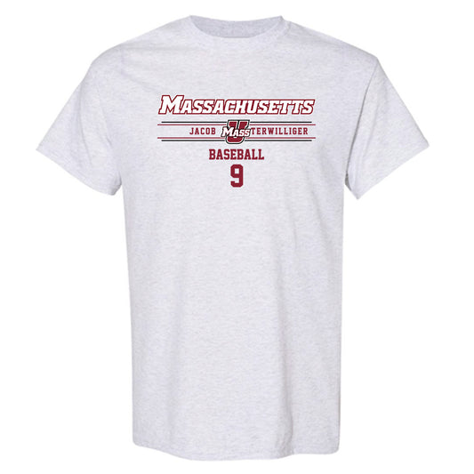 UMass - NCAA Baseball : Jacob Terwilliger - T-Shirt Classic Fashion Shersey