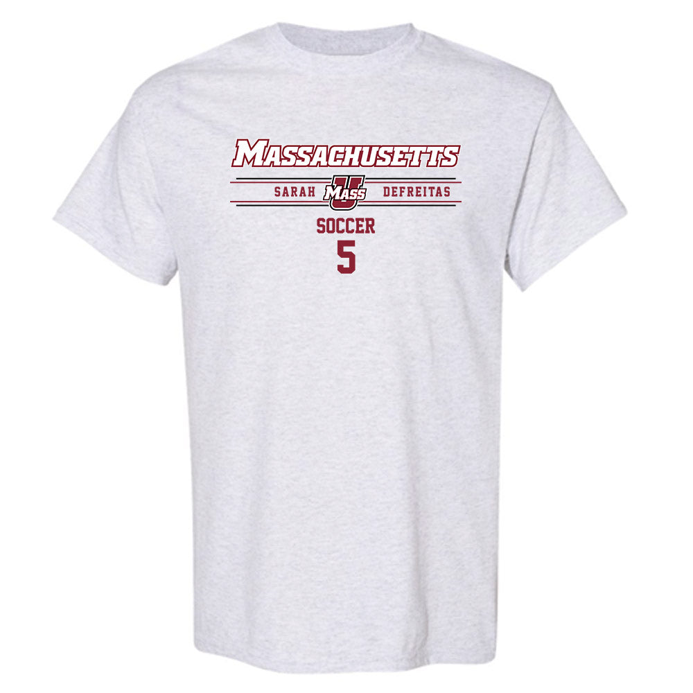 UMass - NCAA Women's Soccer : Sarah DeFreitas - T-Shirt Classic Fashion Shersey