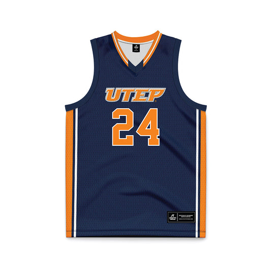 UTEP - NCAA Women's Basketball : Adhel Tac - Basketball Blue Jersey