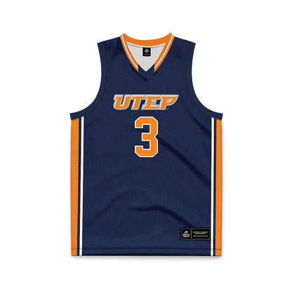 UTEP - NCAA Women's Basketball : Ivane Tensaie - Basketball Blue Jersey