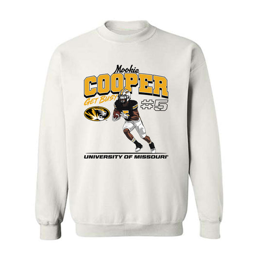 Missouri - NCAA Football : Mookie Cooper - Caricature Sweatshirt