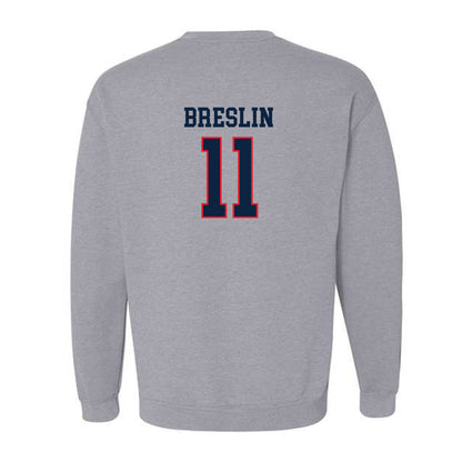 UConn - NCAA Softball : Kaitlyn Breslin - Crewneck Sweatshirt Classic Shersey