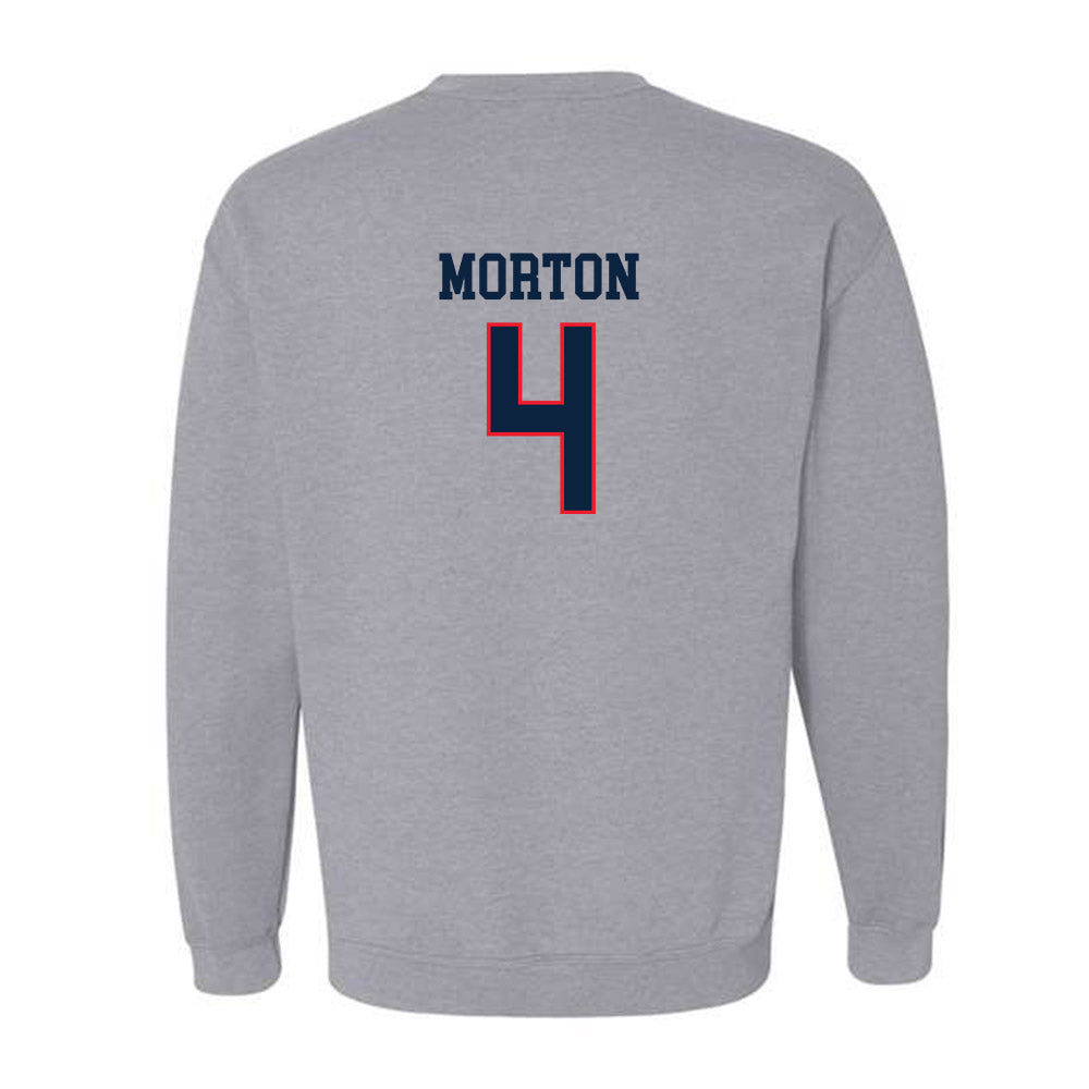 UConn - NCAA Baseball : Korey Morton - Crewneck Sweatshirt Classic Shersey