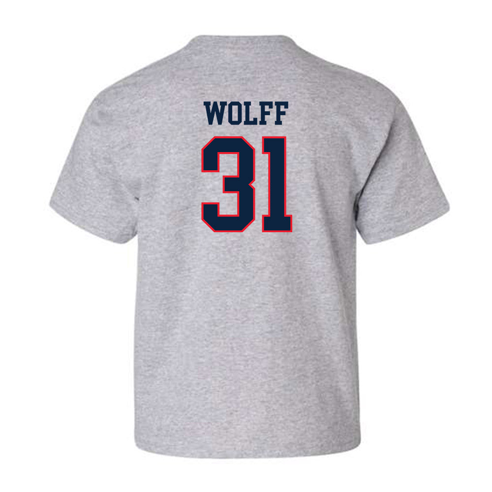 UConn - NCAA Baseball : Devin Wolff - Youth T-Shirt Classic Shersey