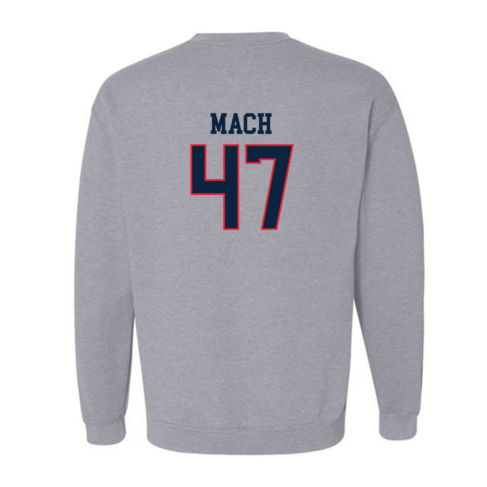 UConn - NCAA Baseball : Alex Mach - Crewneck Sweatshirt Classic Shersey