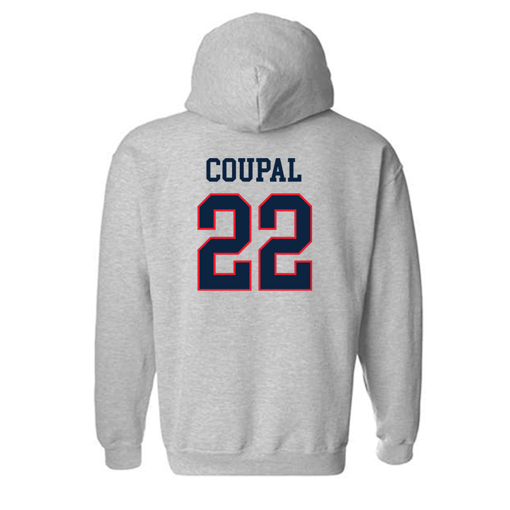 UConn - NCAA Softball : Haley Coupal - Hooded Sweatshirt Classic Shersey