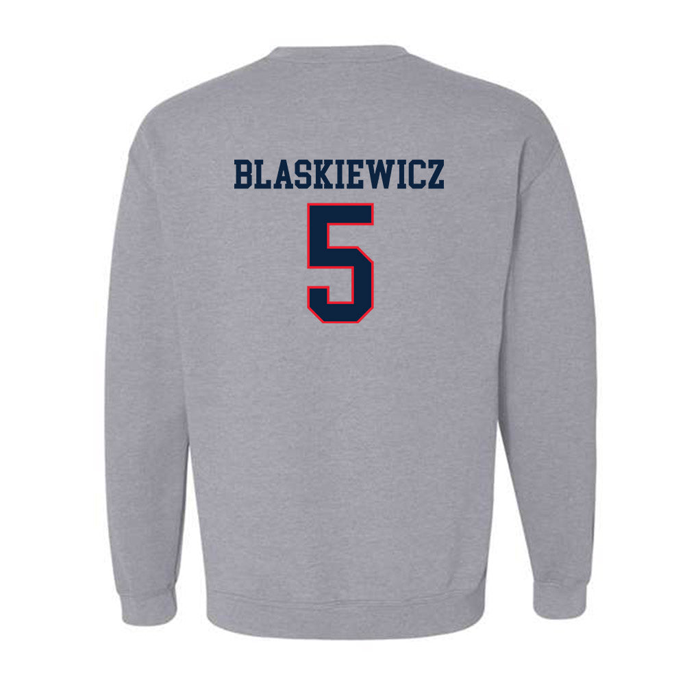 UConn - NCAA Softball : Sarah Blaskiewicz - Crewneck Sweatshirt Classic Shersey