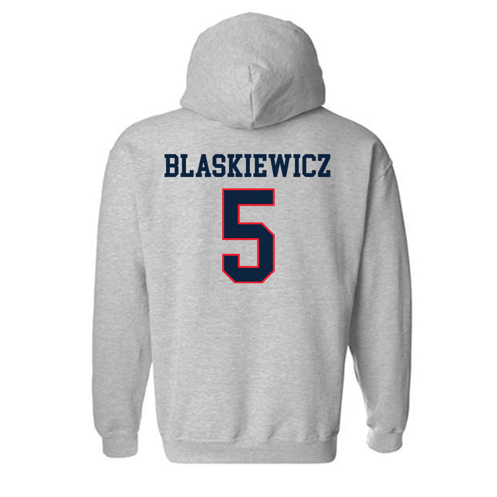 UConn - NCAA Softball : Sarah Blaskiewicz - Hooded Sweatshirt Classic Shersey