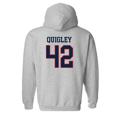 UConn - NCAA Baseball : Stephen Quigley - Hooded Sweatshirt Classic Shersey