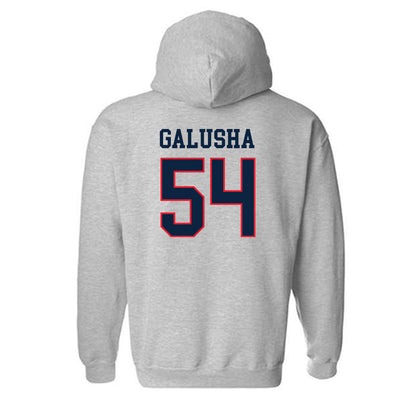 UConn - NCAA Baseball : Thomas Galusha - Hooded Sweatshirt Classic Shersey