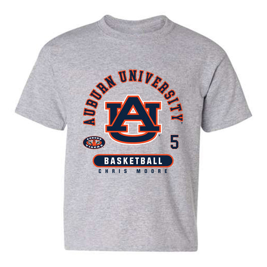 Auburn - NCAA Men's Basketball : Chris Moore - Youth T-Shirt Classic Fashion Shersey
