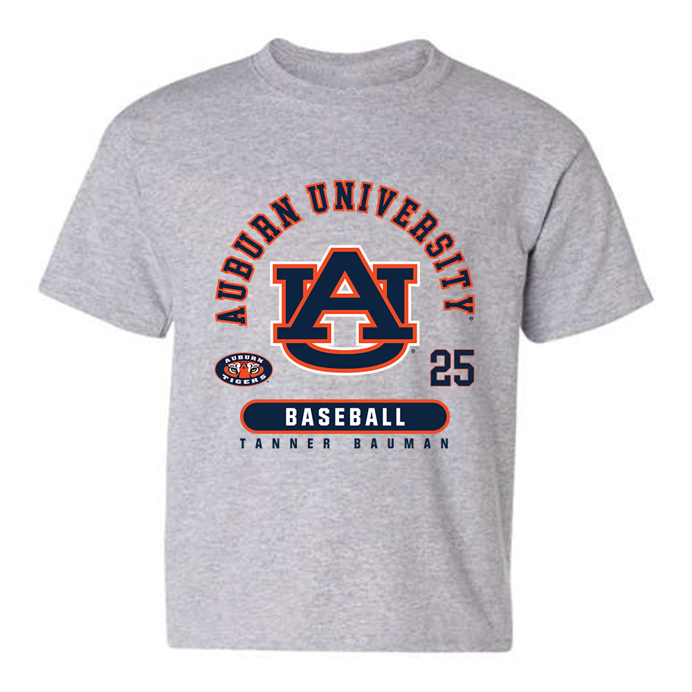 Auburn - NCAA Baseball : Tanner Bauman - Youth T-Shirt Classic Fashion Shersey