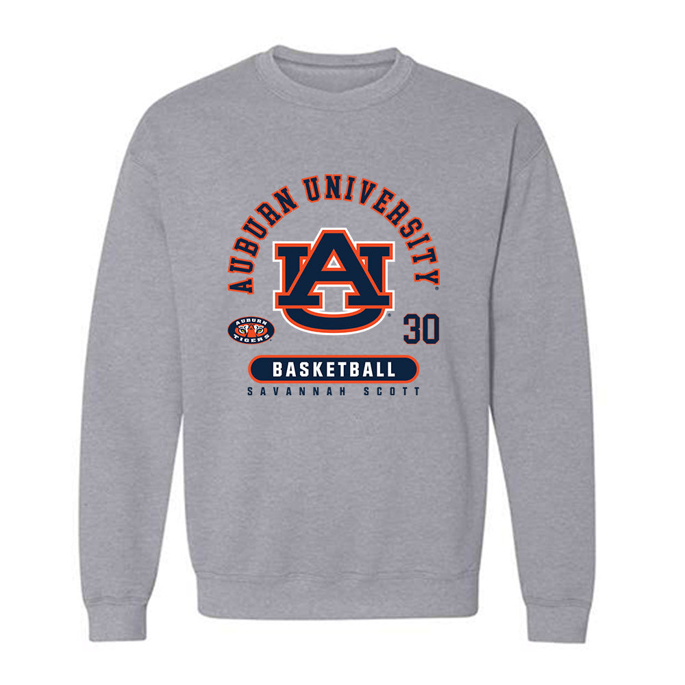 Auburn - NCAA Women's Basketball : Savannah Scott - Crewneck Sweatshirt Classic Fashion Shersey