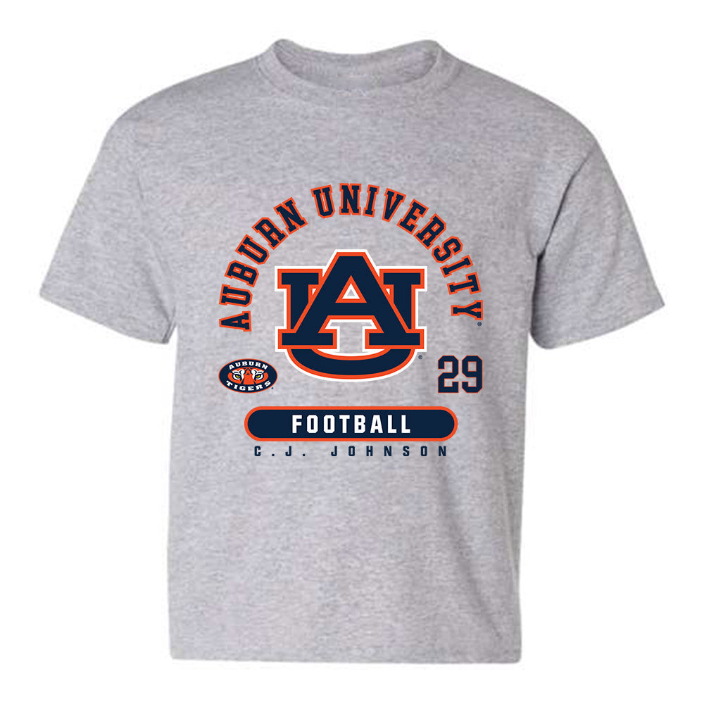 Auburn - NCAA Football : C.J. Johnson - Youth T-Shirt Classic Fashion Shersey