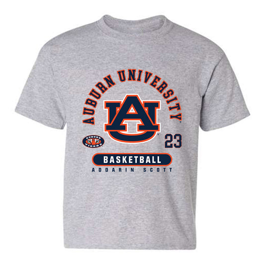Auburn - NCAA Men's Basketball : Addarin Scott - Youth T-Shirt Classic Fashion Shersey