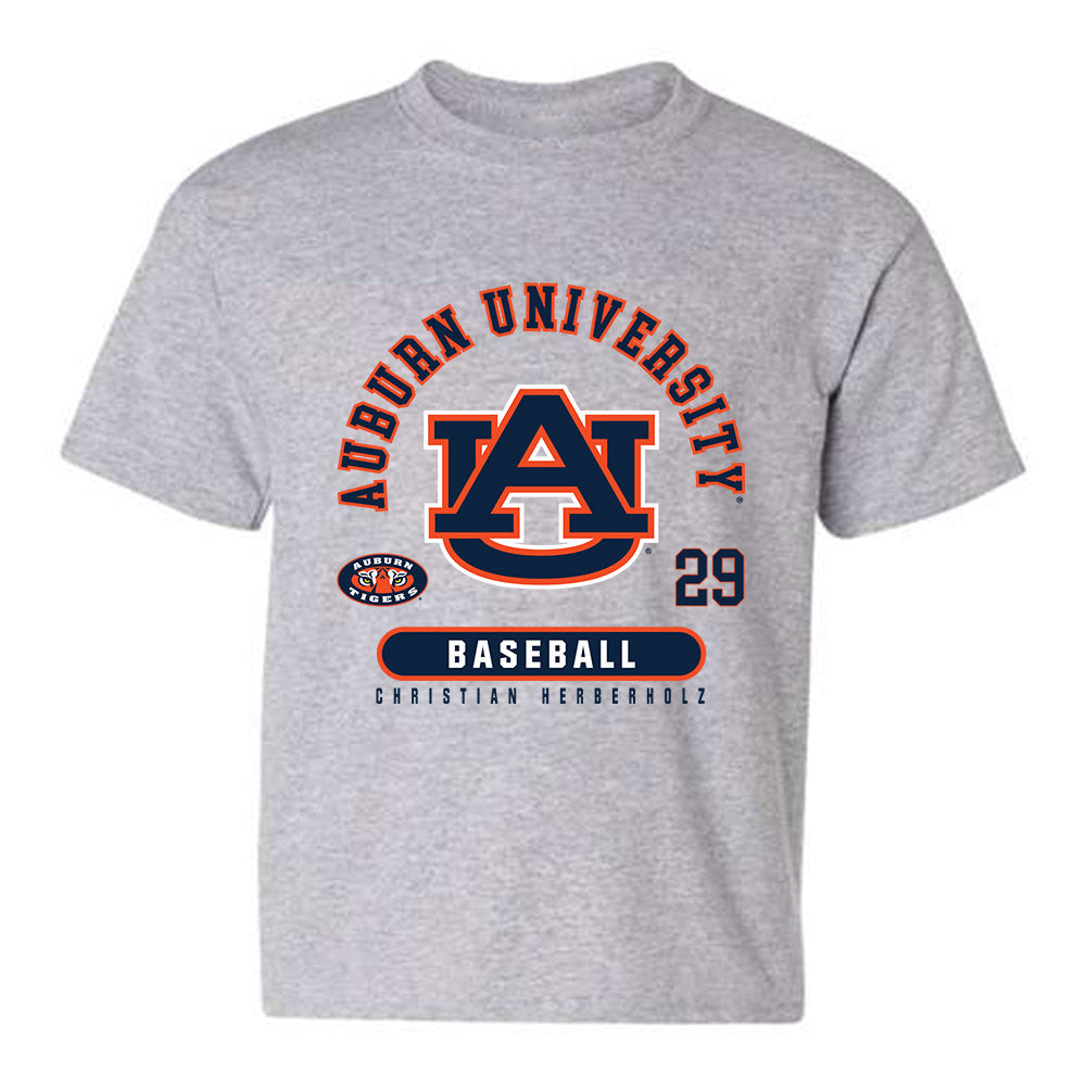 Auburn - NCAA Baseball : Christian Herberholz - Youth T-Shirt Classic Fashion Shersey