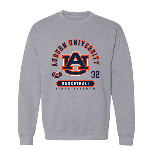 Auburn - NCAA Women's Basketball : Timya Thurman - Crewneck Sweatshirt Classic Fashion Shersey