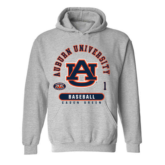 Auburn - NCAA Baseball : Caden Green - Hooded Sweatshirt Classic Fashion Shersey