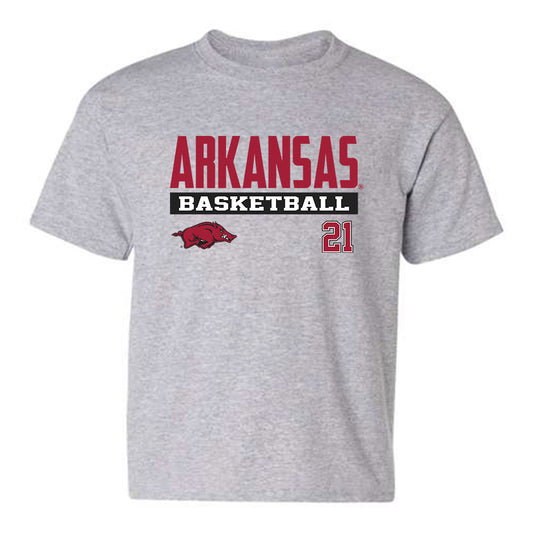 Arkansas - NCAA Men's Basketball : Cade Arbogast - Youth T-Shirt Classic Fashion Shersey