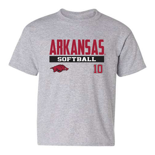 Arkansas - NCAA Softball : Ally Sockey - Youth T-Shirt Classic Fashion Shersey
