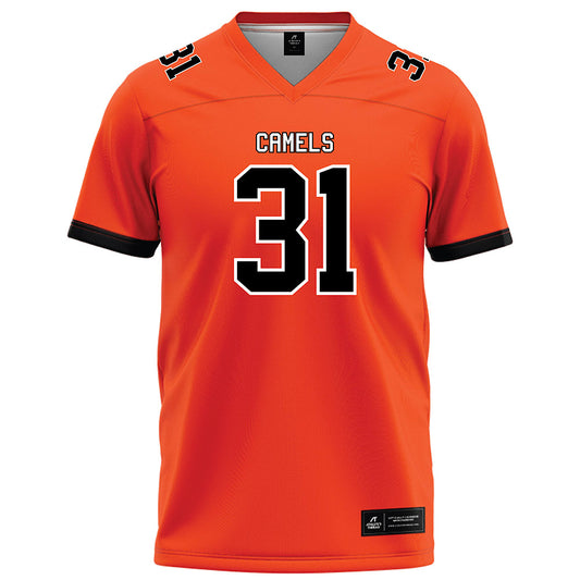 Campbell - NCAA Football : Cole Parvin - Athletic Orange Jersey