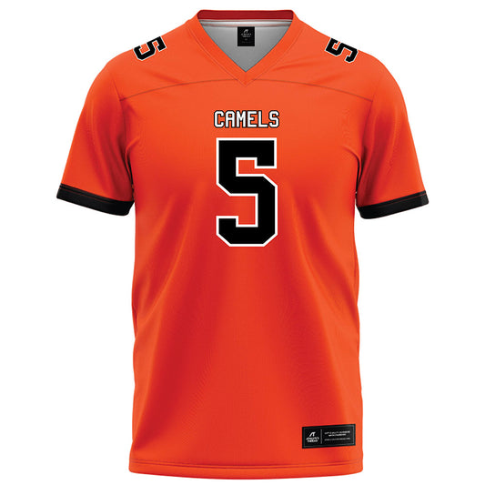 Campbell - NCAA Football : Jalen Kelsey - Athletic Orange Jersey