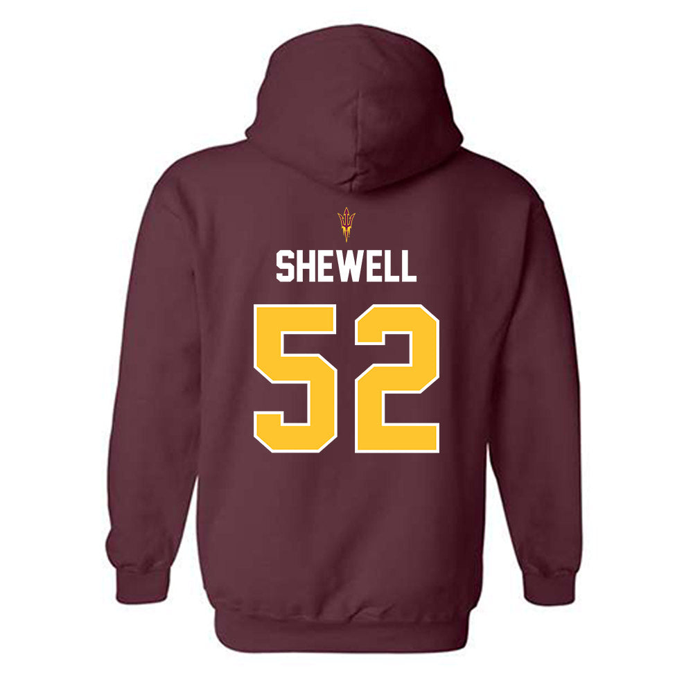 Arizona State - NCAA Football : Ian Shewell - Hooded Sweatshirt